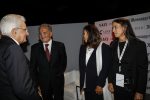 Il Messaggero 140 anni festa a Cinecitt. Nella foto: Mattarella, Prodi, Severino e Azzurra Caltagirone